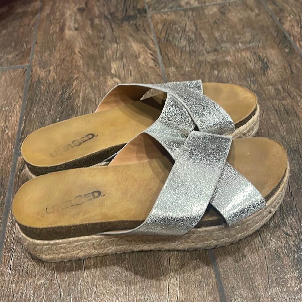 Silver sandal